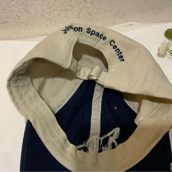 NASA Logo Space Cap Johnson Space Center Logo Adjustable Vtg Patch - Picture 6 of 7